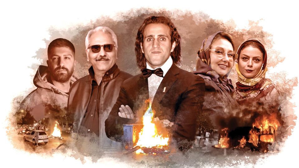 سلبریتیهای مفتخور مردم را به اغتشاش دعوت کردند سلبریتیهای مفتخور