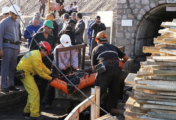 مهمترین ریزش های مرگبار معدن در ایران مهمترین ریزش های مرگبار معدن در ایران
