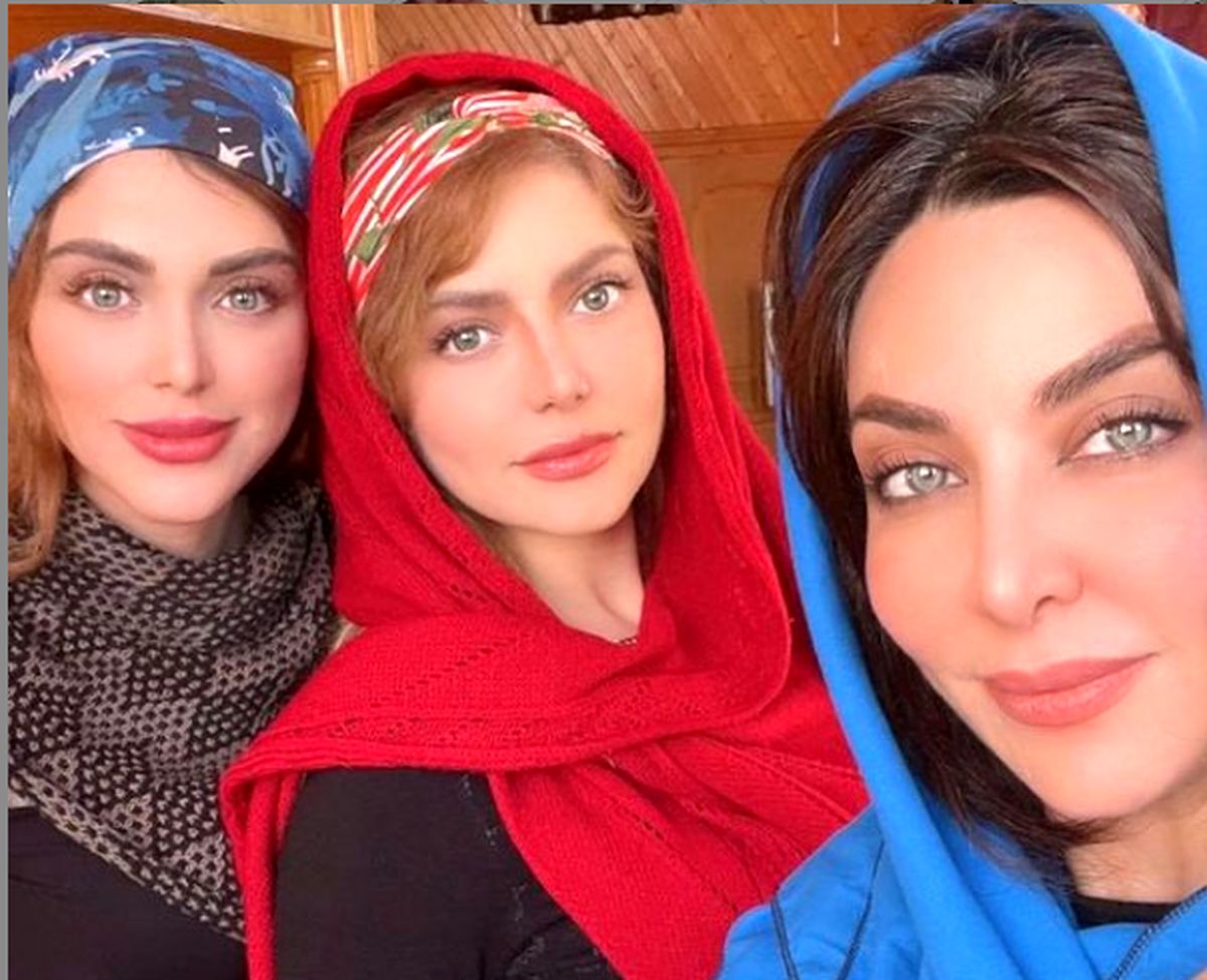 تصویر جنجالی فقیهه سلطانی از دماغ مهران رجبی! +عکس تصویر جنجالی فقیهه سلطانی از دماغ مهران رجبی! +عکس