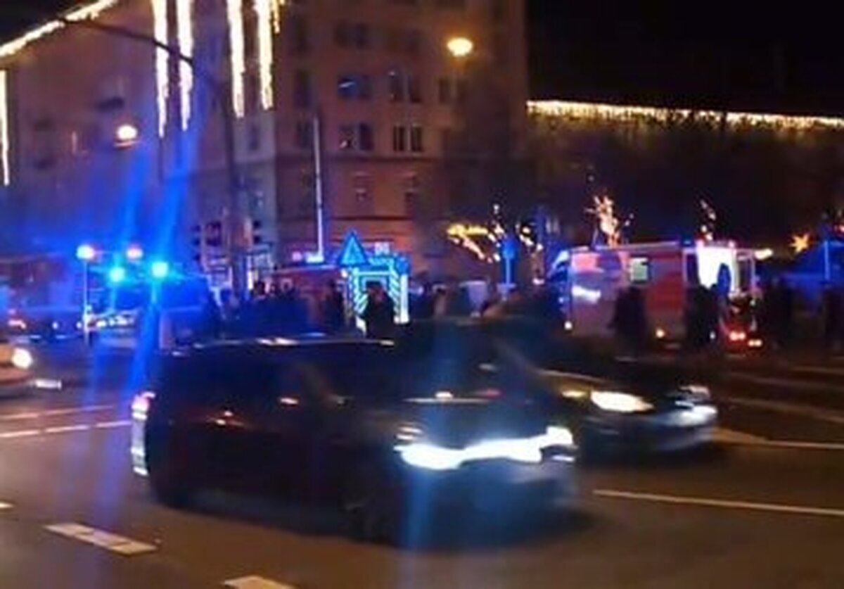 حمله خونین یک خودرو به بازار کریسمس در آلمان + فیلم