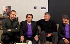 فیلم/آوازخوانی عباس قادری برای علی دایی