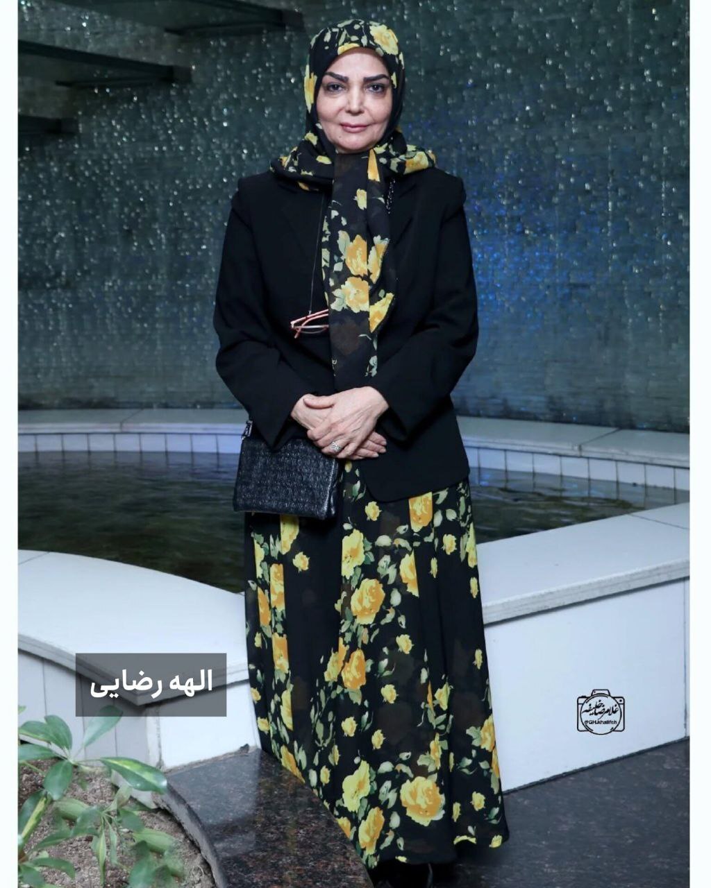 تیپ شاد الهه رضایی در اختتامیه جشنواره فیلم رشد + عکس