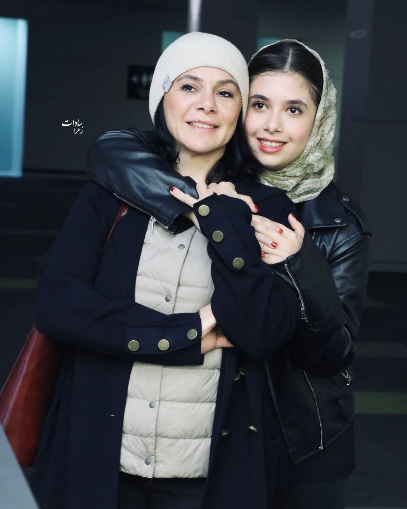 عکس/نفس بازغی و مادرش در یک دورهمی هنری