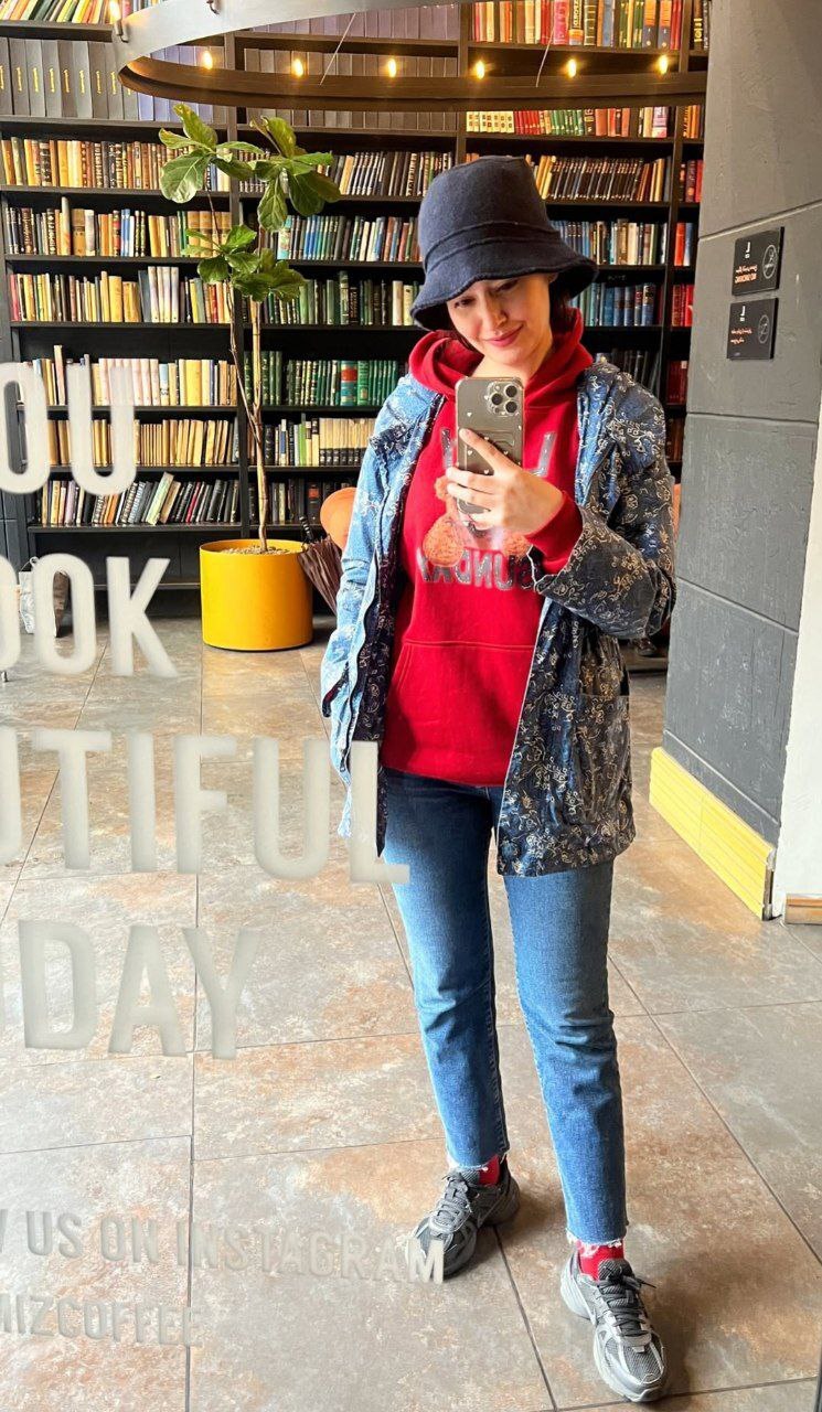 عکس/استایل جوان پسند پردیس احمدیه جلبتوجه کرد عکس/استایل جوان پسند پردیس احمدیه جلبتوجه کرد