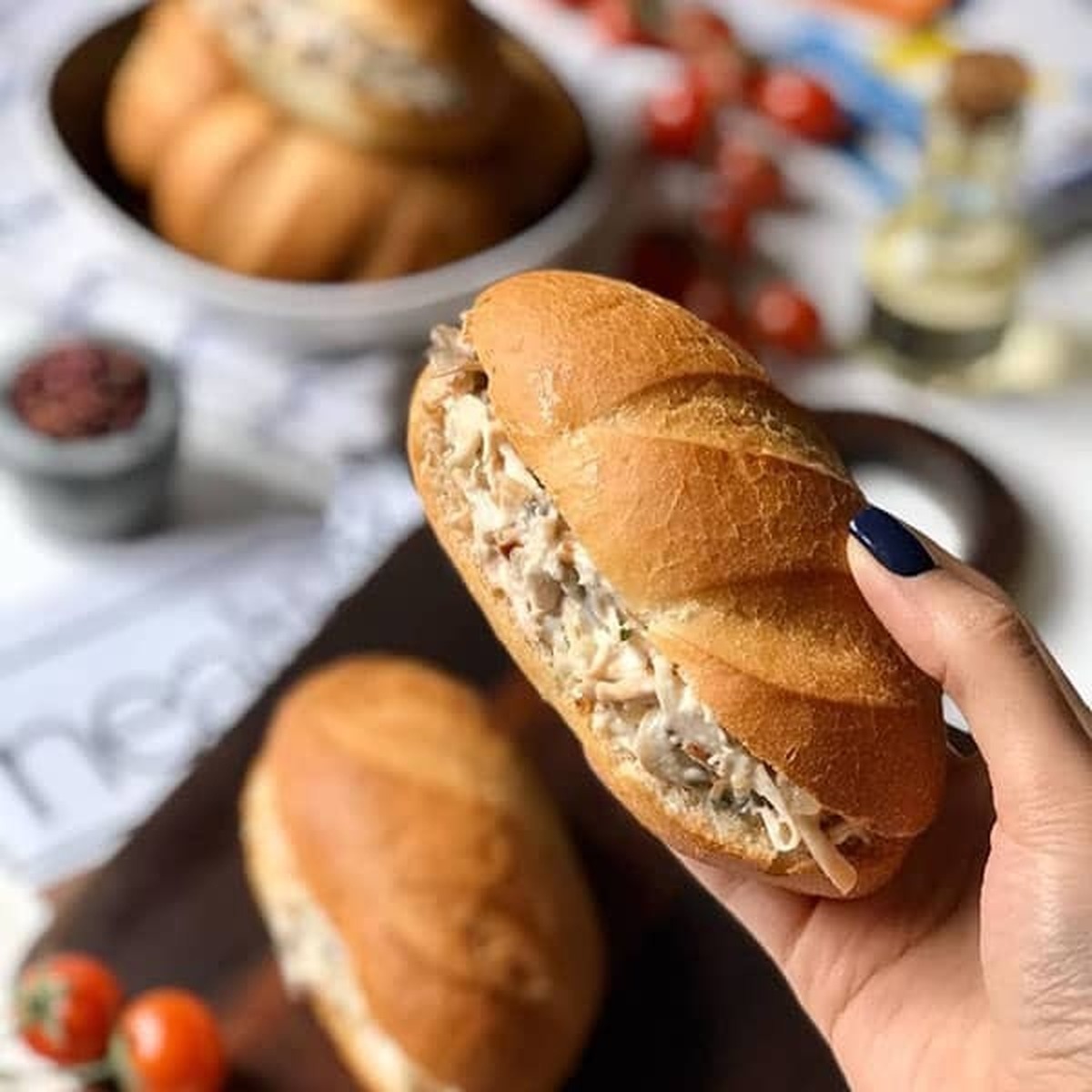 ساندویچ مرغ