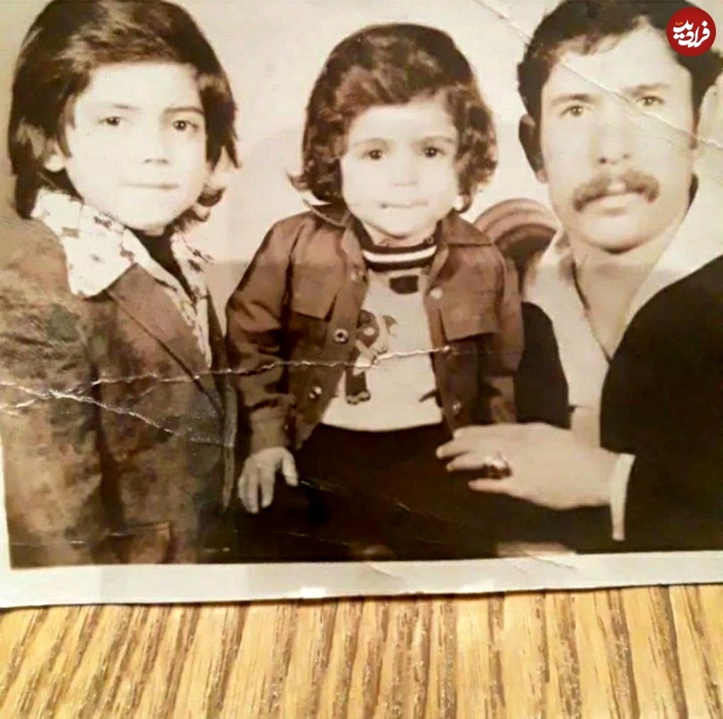 داریوش اقبالی در ۵ سالگی داریوش اقبالی در ۵ سالگی