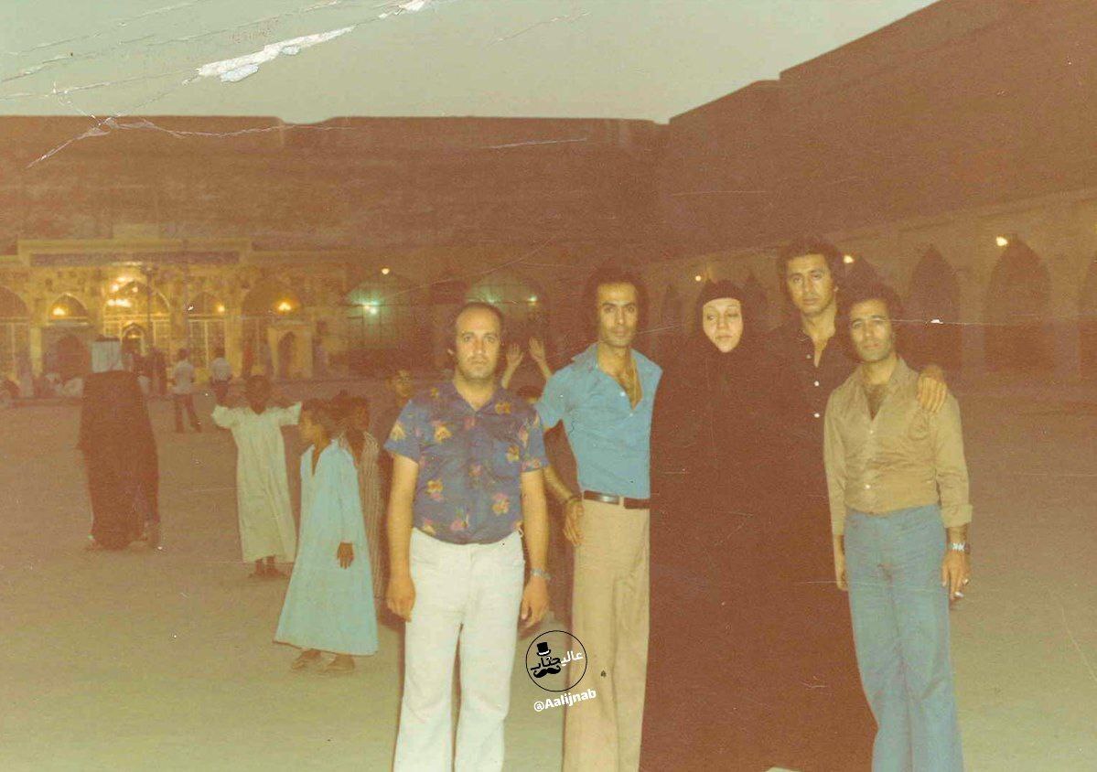 عکس دیده نشده و چادری هایده در زیارت