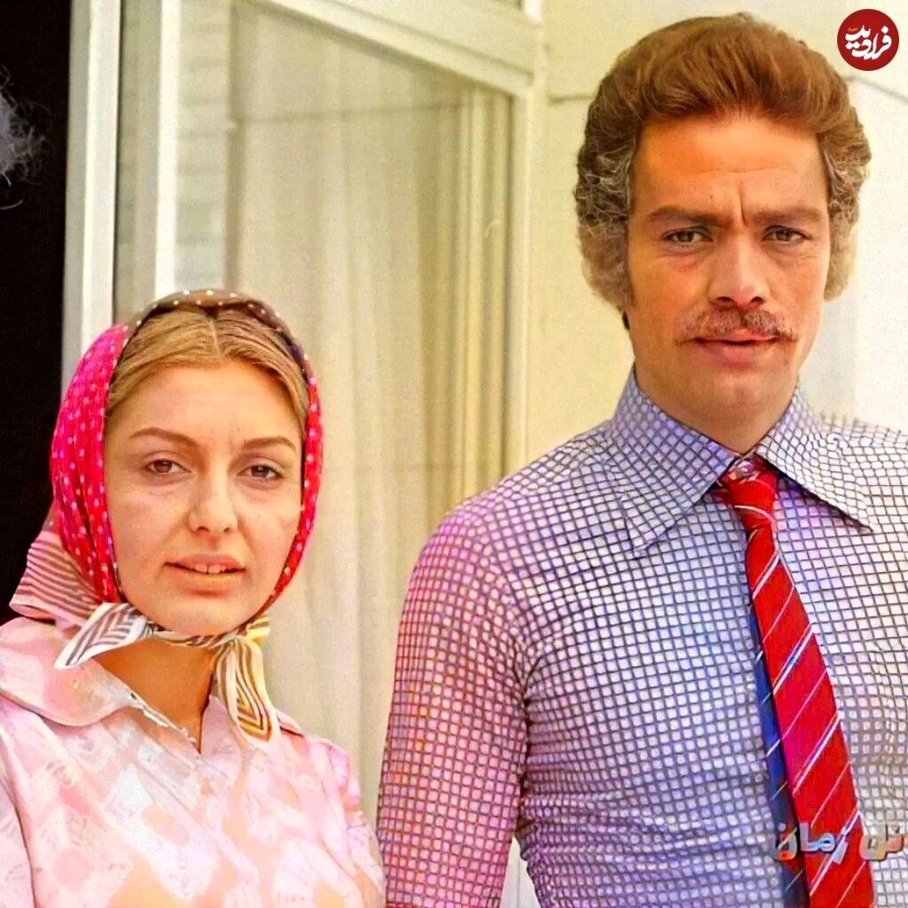 عکس/گوگوش و وثوقی ۴۹ سال پیش پشت صحنه یک فیلم