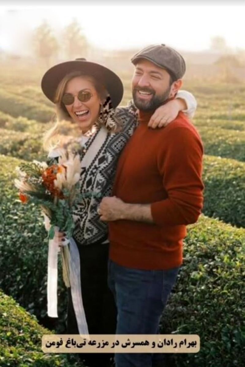 عکس/ عاشقانههای بهرام رادان و مینا مختاری در مزرعه چای! عکس/ عاشقانههای بهرام رادان و مینا مختاری در مزرعه چای!