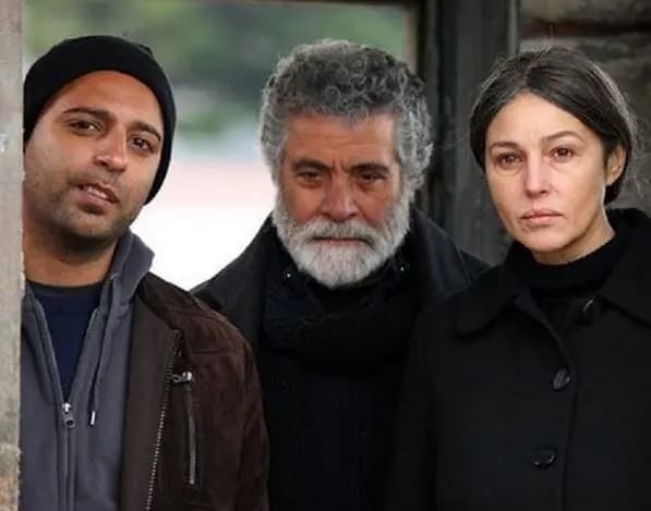 تصویری نادر از بهروز وثوقی، مونیکا بلوچی و آرش