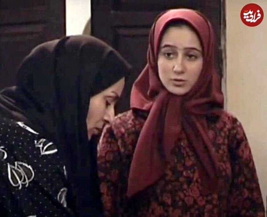 چهره الناز حبیبی در اولین سریالش در ۱۹ سالگی