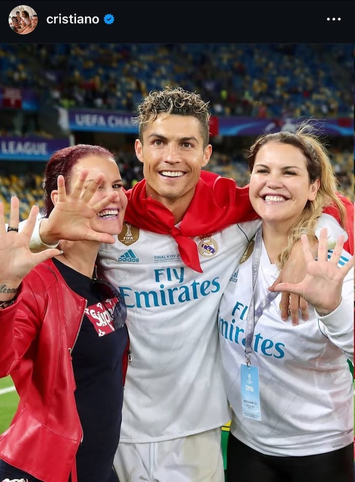 تبریک روز زن توسط رونالدو بدون پیش کشیدن نام جورجینا!