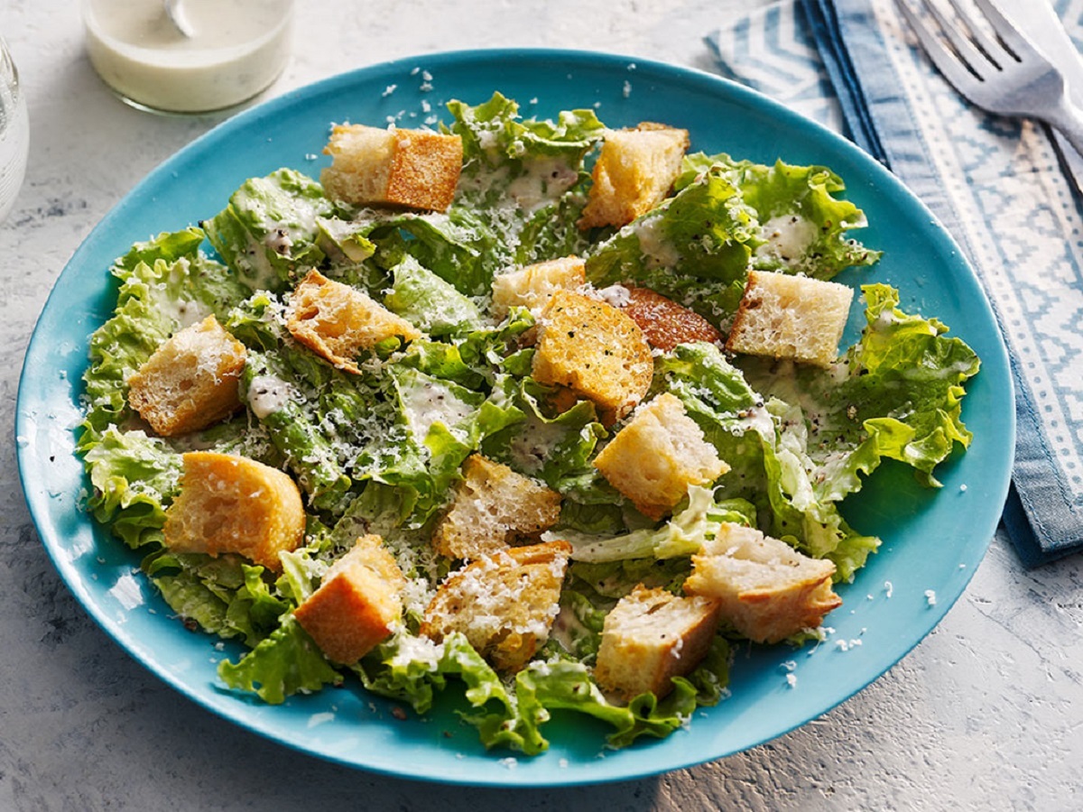 روش تهیه سالاد سزار