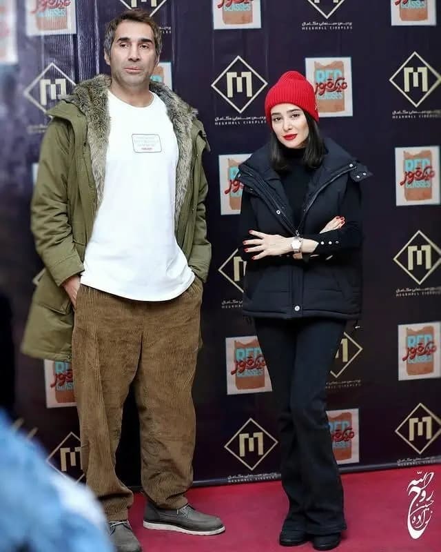 عکس/ استایل خاص الناز حبیبی د راکران عینک قرمز