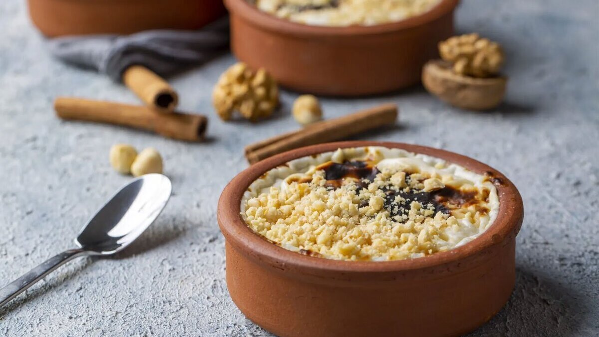 طرز تهیه پودینگ برنج