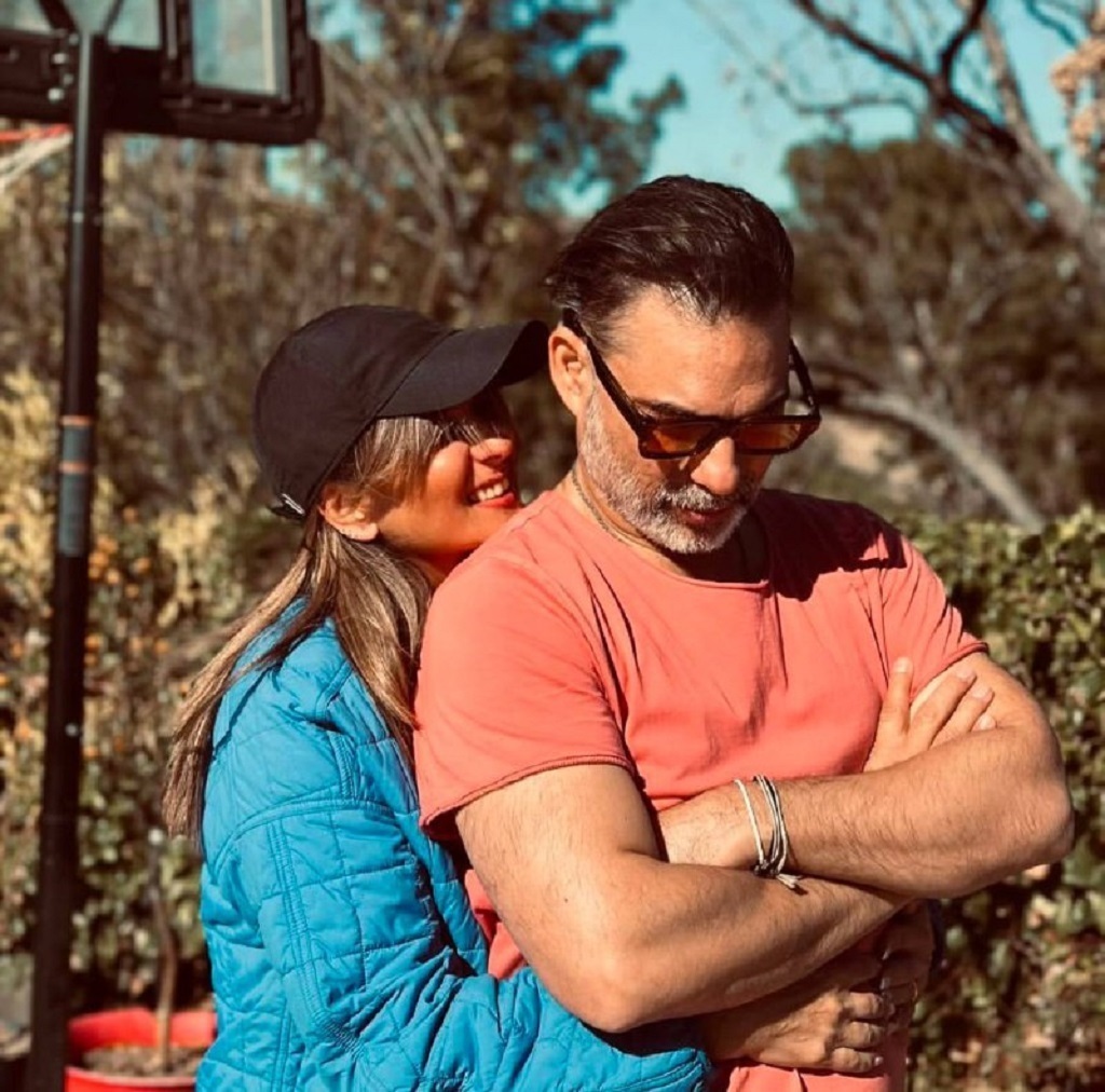 عکس/ تبریک عاشقانه پیمان معادی به مناسبت تولد همسرش