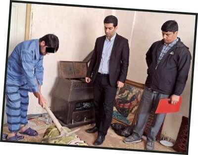 قاتل کلنگی به صحنه جنایت بازگشت! + عکس