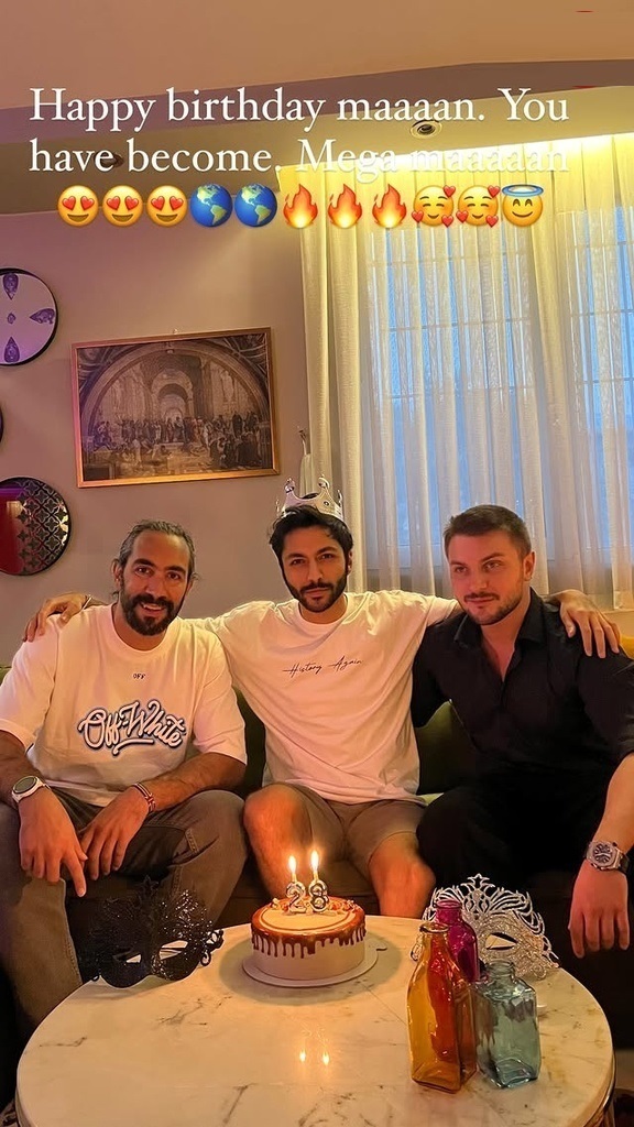 عکس/دارا حیایی در جشن تولد دوستش