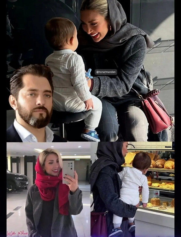 عکس/ خانواده جذاب بهرام رادان
