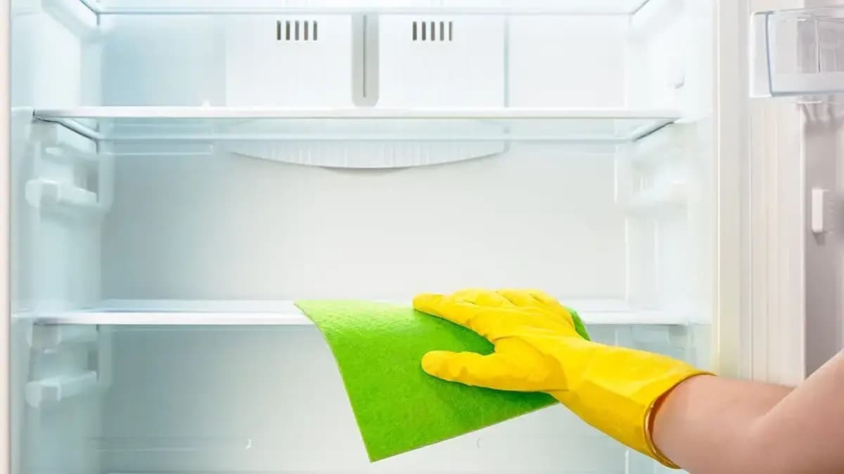 بهترین روش تمیز کردن یخچال