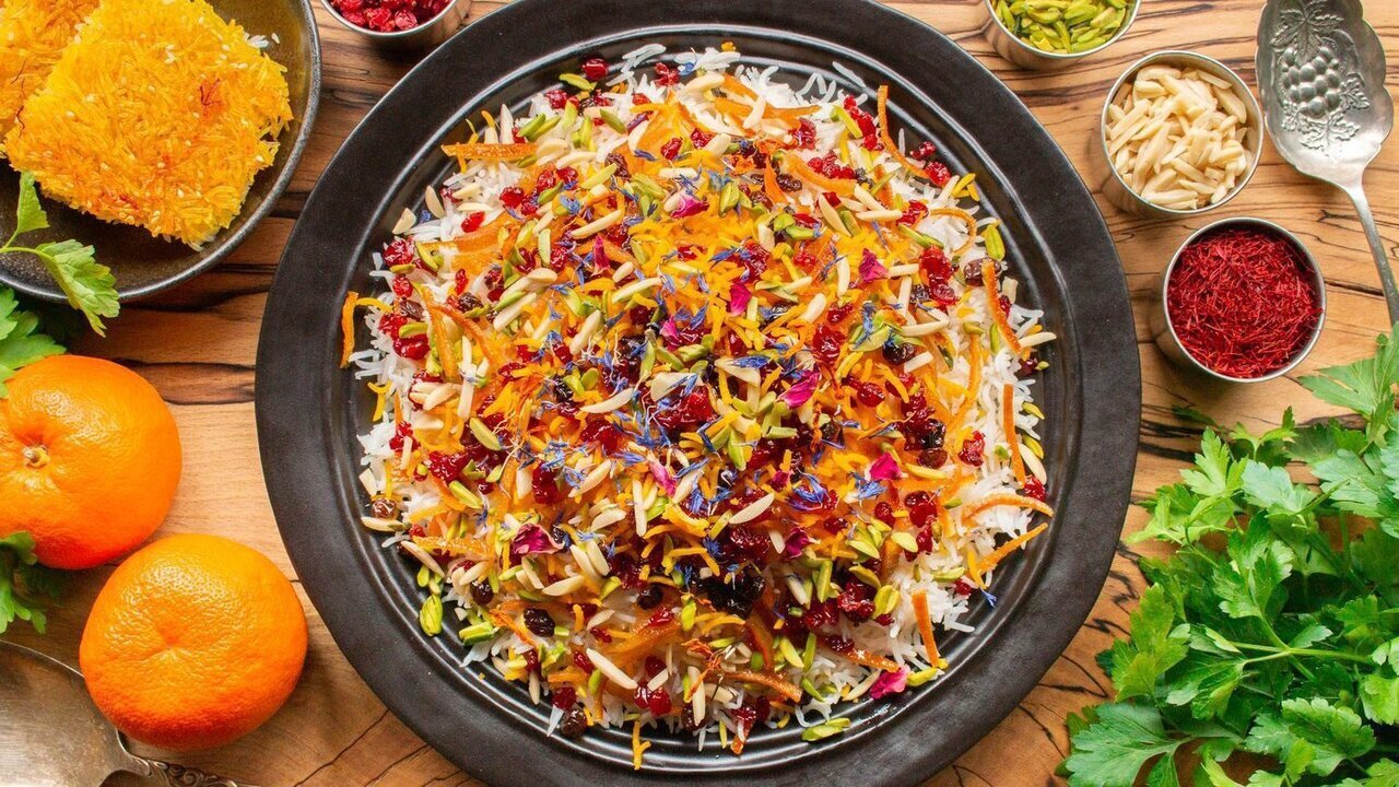 طرز تهیه مرصع پلو مجلسی