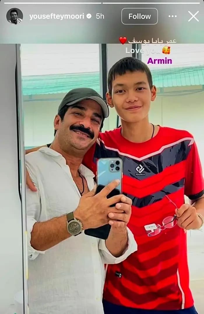 عکس/ ملاقات احساسی یوسف تیموری با فرزندخواندهاش در تایلند عکس/ ملاقات احساسی یوسف تیموری با فرزندخواندهاش در تایلند