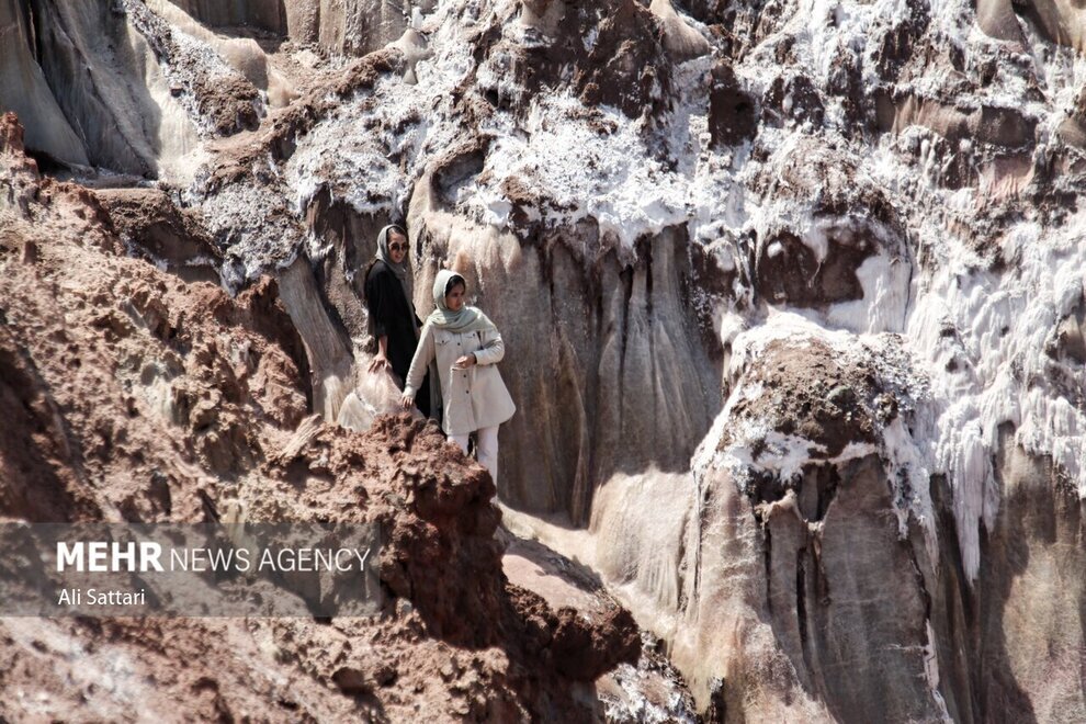 کوه نمک جزیره هرمز