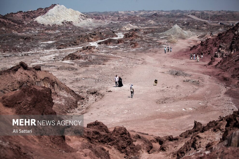 کوه نمک جزیره هرمز