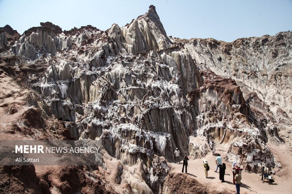 کوه نمک جزیره هرمز