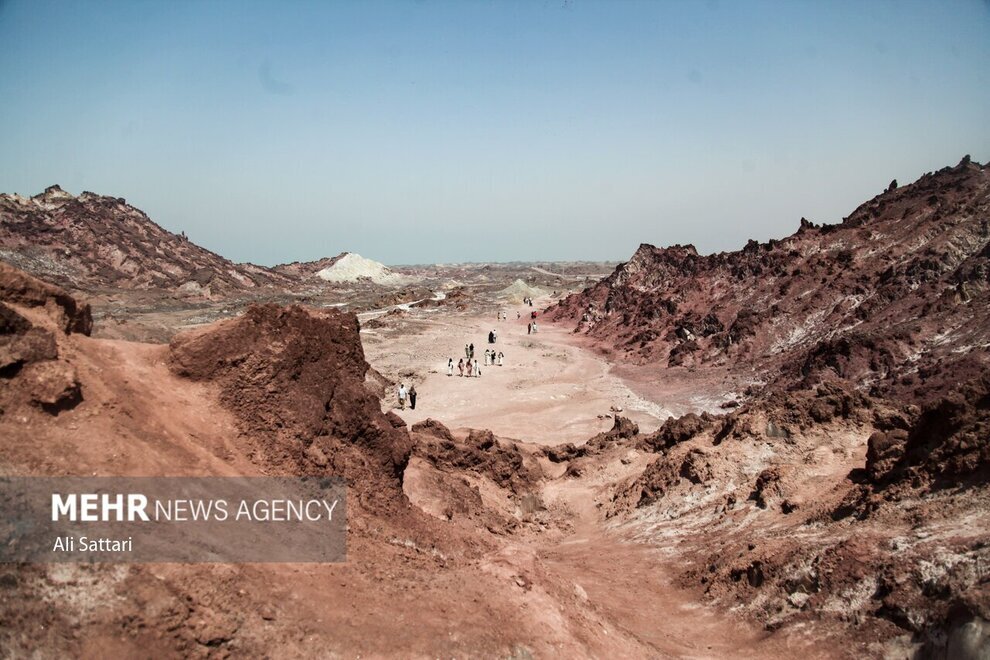 کوه نمک جزیره هرمز