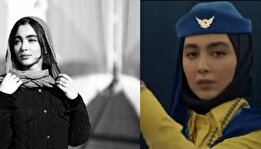 عکس/ ۲ نفره نیکا و عمو ارسطو در پشت صحنه پایتخت