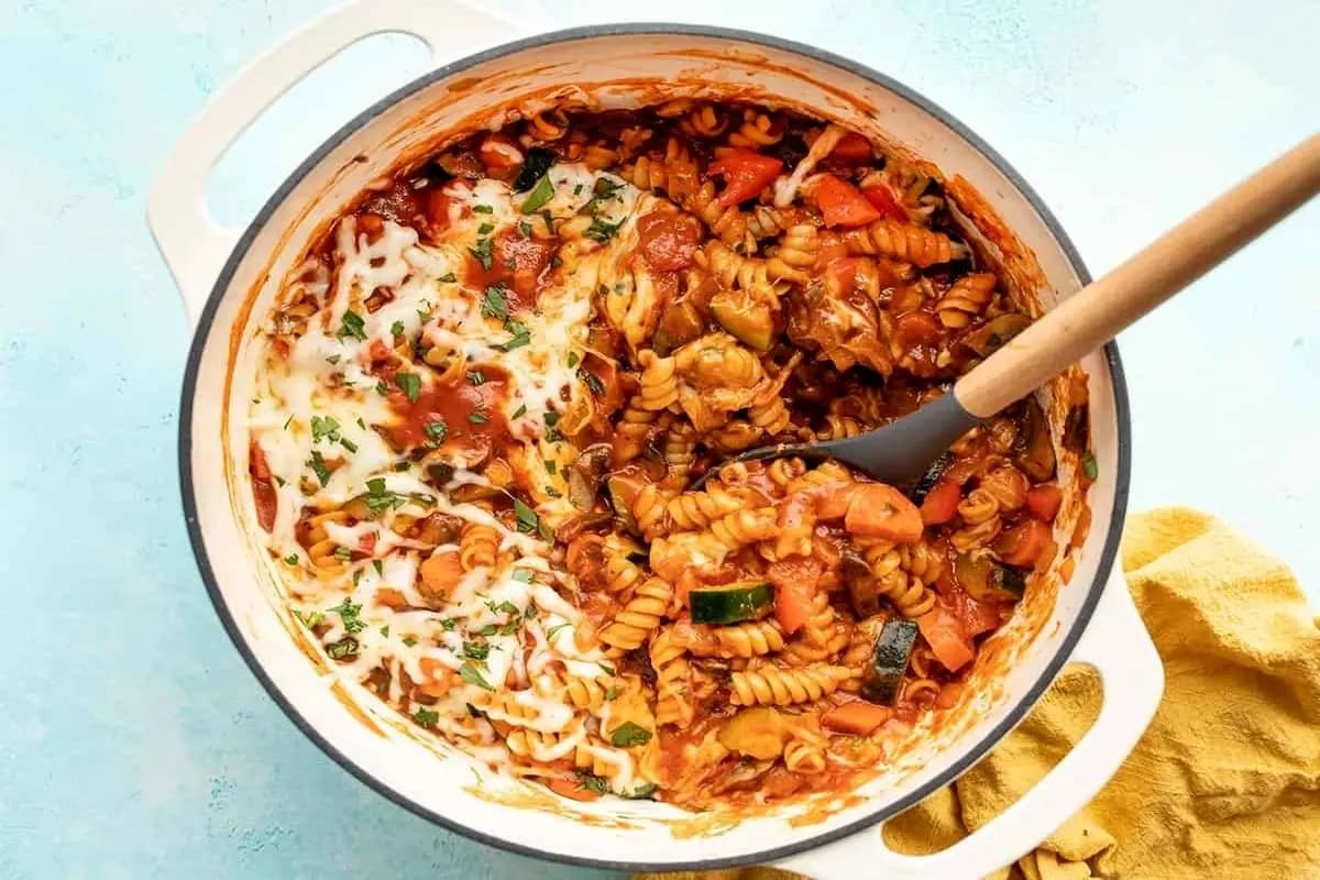 طرز تهیه پاستای گیاهی خوشمزه، آسان و مقرون به صرفه