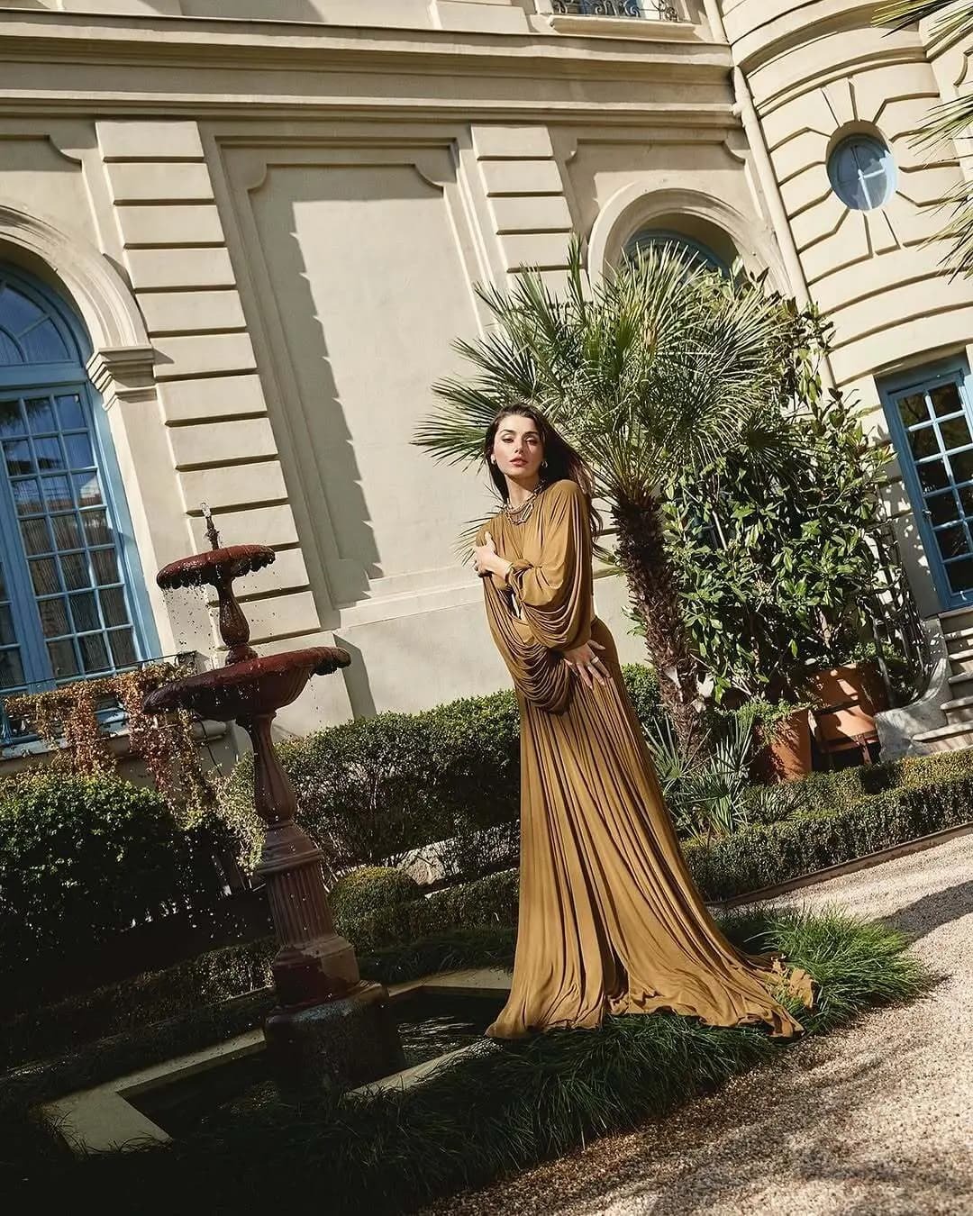 عکس/ استایل شیک هانده ارچل همه را مجذوب خود کرد