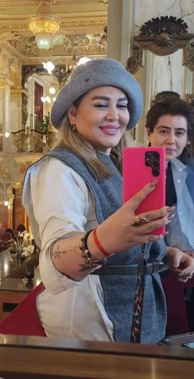 عکس/ تیپ گنگ بهاره رهنما و دخترش با کلاه و اکسسوری خاص