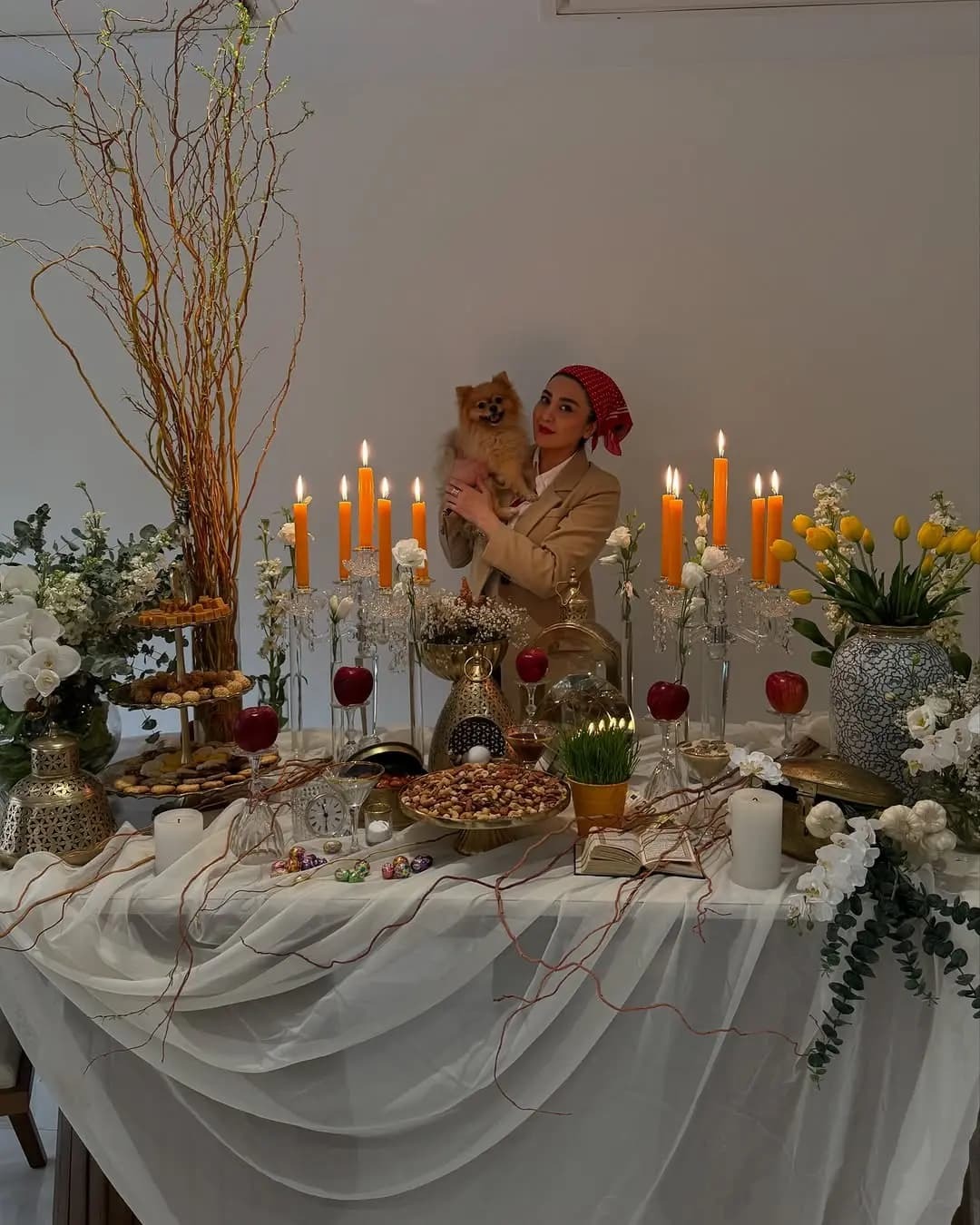 عکس/ قاب عیدانه مریم معصومی با سگ بامزهاش عکس/ قاب عیدانه مریم معصومی با سگ بامزهاش