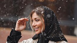 عکس/ سلفی جدید مینا مختاری با پسرش در غیاب بهرام رادان