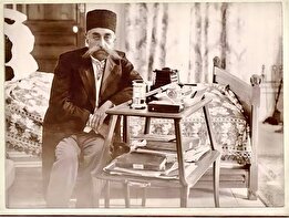 عکس/ مظفرالدین شاه پای سفر غذا