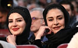 عکس عاشقانه مریلا زارعی در کنار خواهرش