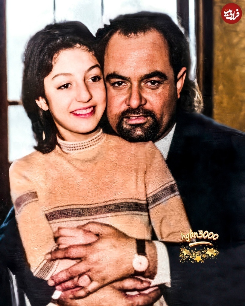 تصویری جالب از نوجوانی گوگوش در آغوش پدرش تصویری جالب از نوجوانی گوگوش در آغوش پدرش