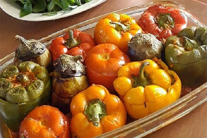 طرز تهیه دلمه فلفل دلمهای طرز تهیه دلمه فلفل دلمهای