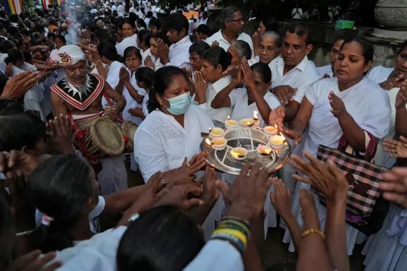 تصاویری از جشن میلاد بودا