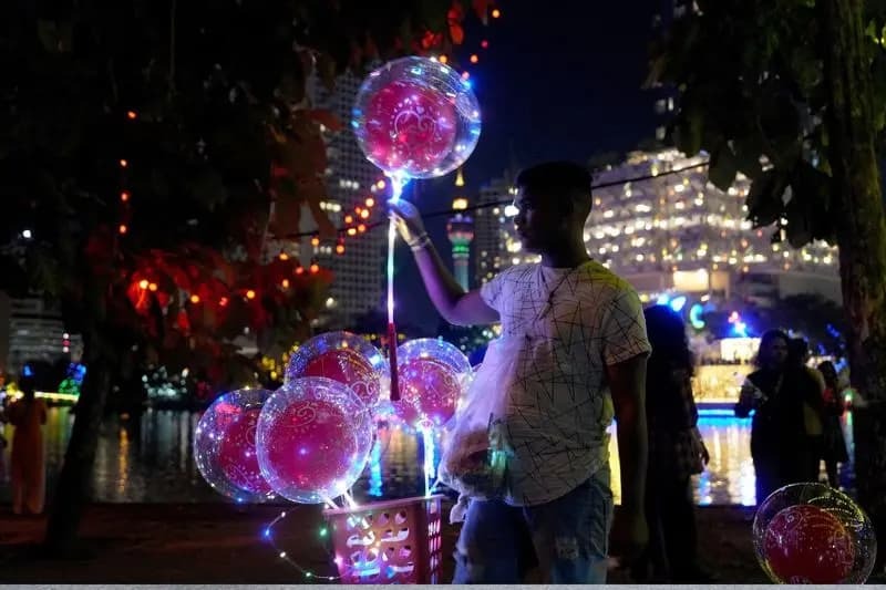 تصاویری از جشن میلاد بودا