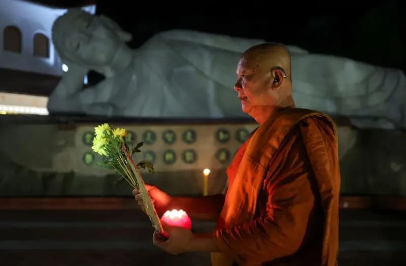 تصاویری از جشن میلاد بودا