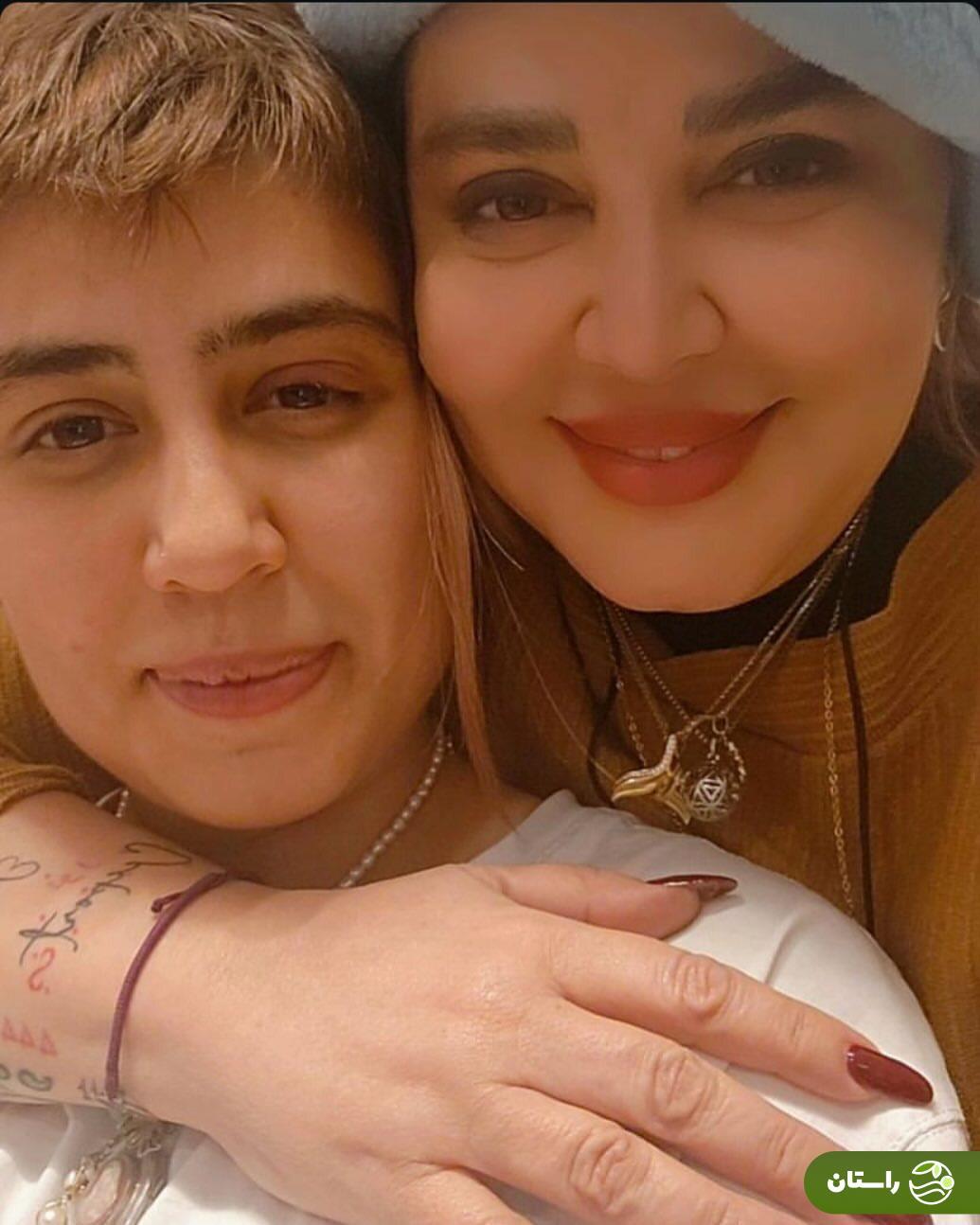 عکسی جدید از بهاره رهنما و دخترش پریا قاسمخانی