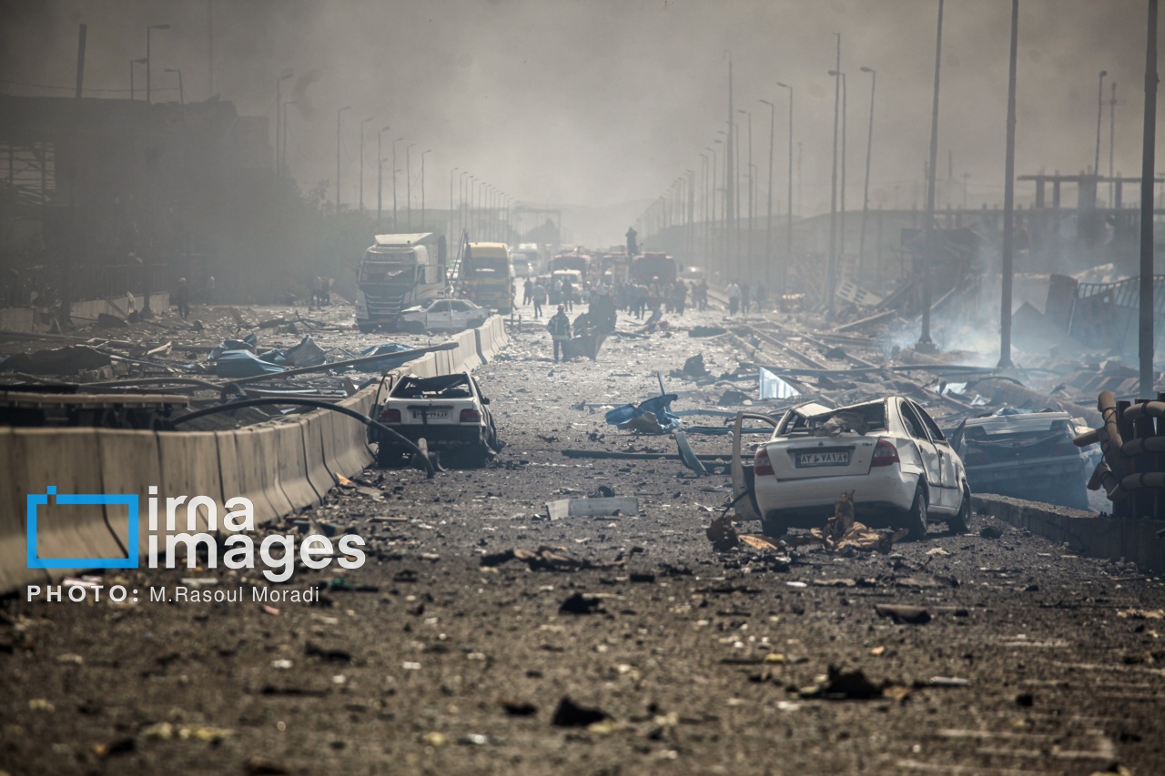 انفجار در «اسکله شهید رجایی»