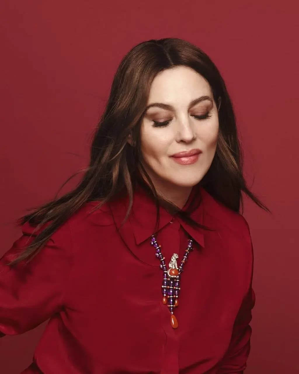 عکس/ استایل قرمز و جذاب مونیکا بلوچی