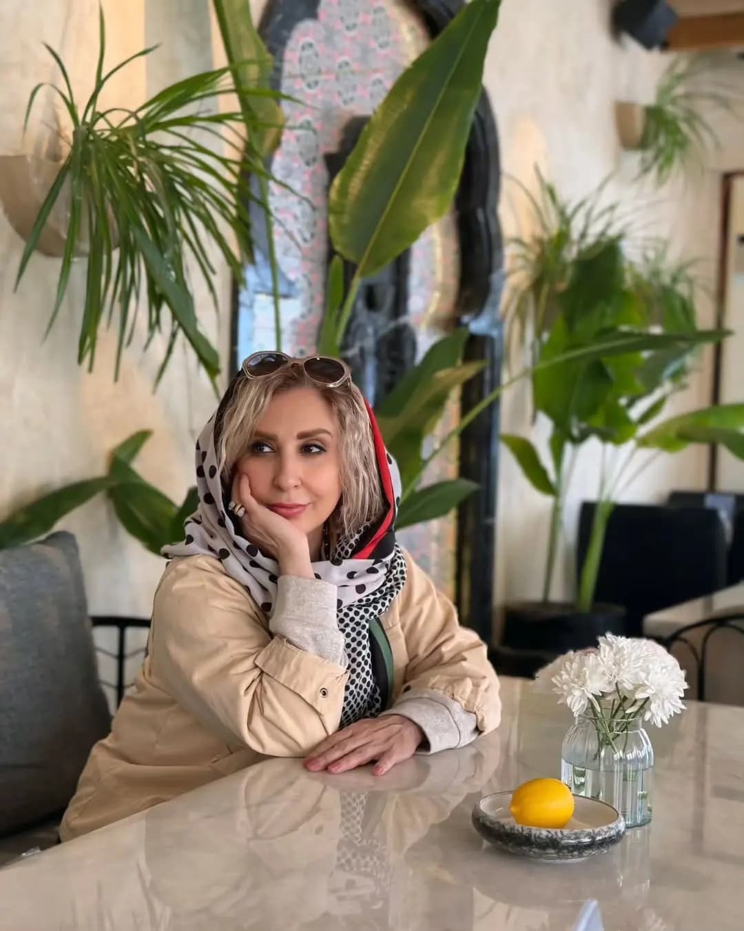 عکس/ ظاهر جوان و زیبای مرجانه گلچین در پست جدیدش