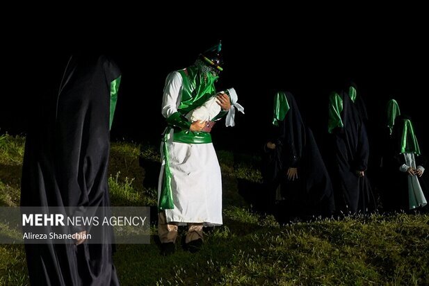 تصاویری از پروژه رونمایی از بهشت و جهنم در فومن