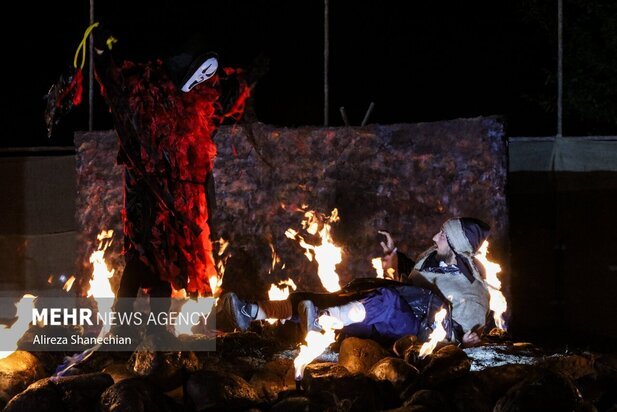 تصاویری از پروژه رونمایی از بهشت و جهنم در فومن