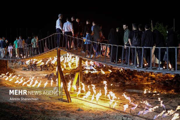 تصاویری از پروژه رونمایی از بهشت و جهنم در فومن